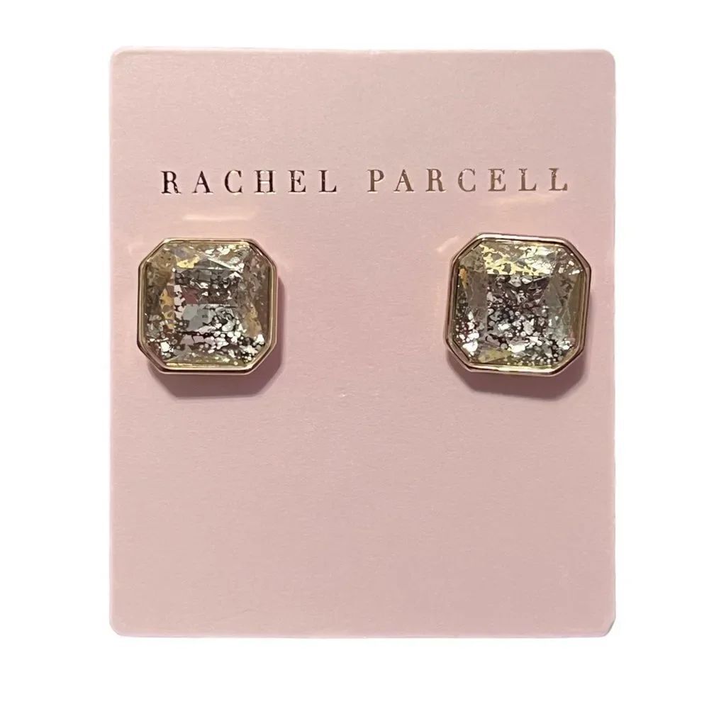 💎2/$30💎 Rachel Parcell Antique Style Clear Stone Gold Tone Stud